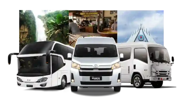Rental Bus Brebes PO Pariwisata Murah Mini Medium Bus Harga 800K