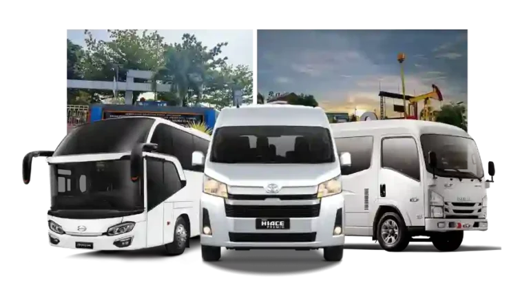 Rental Bus Cepu PO Pariwisata Murah Mini Medium Bus Harga 800K