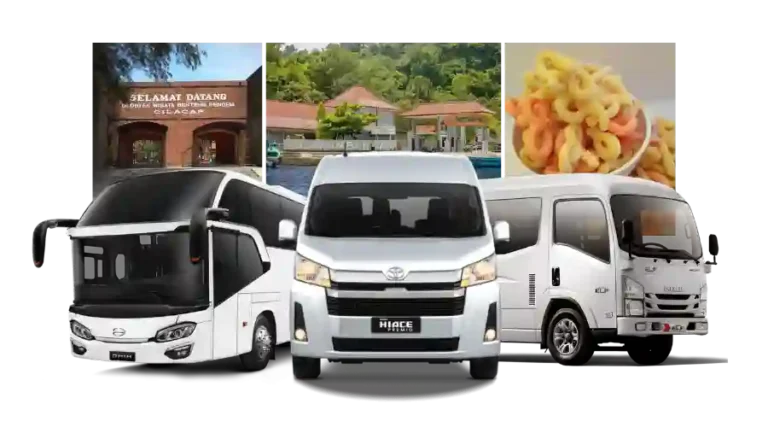 Sewa Bus Cilacap PO Pariwisata Murah Mini Medium Bus Harga 800K