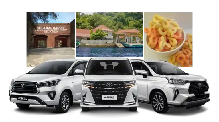 Sewa Mobil Cilacap Murah Mulai 100K dengan Sopir & Lepas Kunci