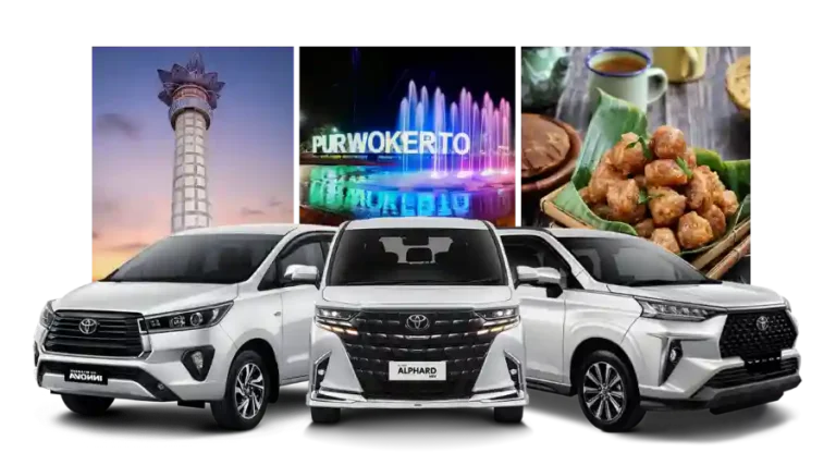Sewa Mobil Purwokerto Murah Mulai 100K dengan Sopir & Lepas Kunci